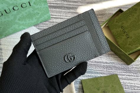 gucci marmont card case replica|gucci leather card case wallet.